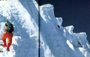 Everest Book - World Mountaineering: The World's Great Mountains by the World's Great Mountaineers - Everest Hillary Step